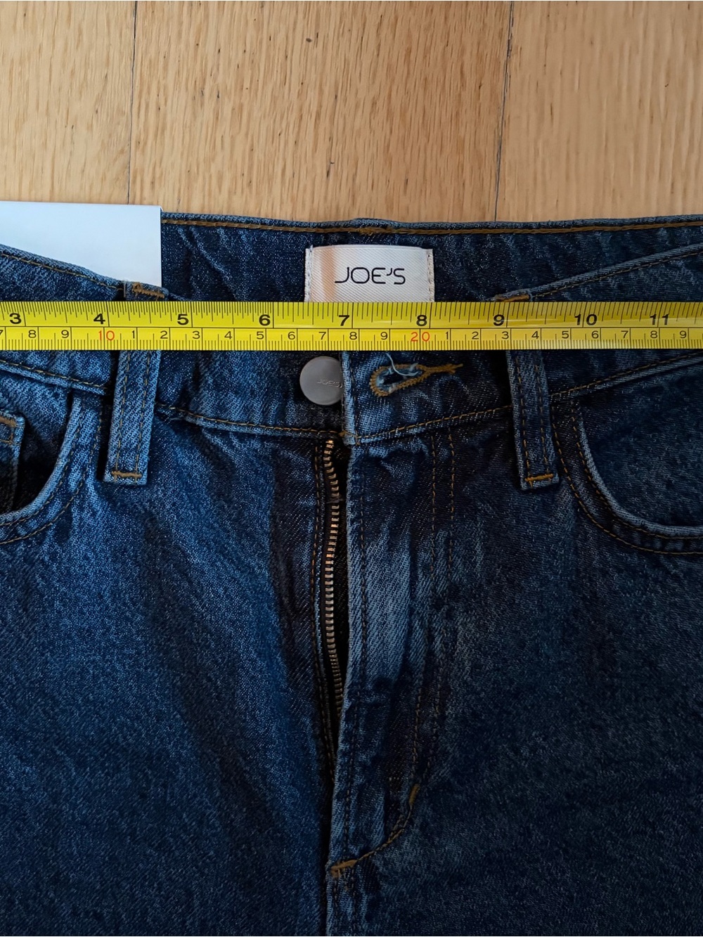 Wide Leg Dark Blue Jeans - Joe's Jeans - Picture 5 of 7